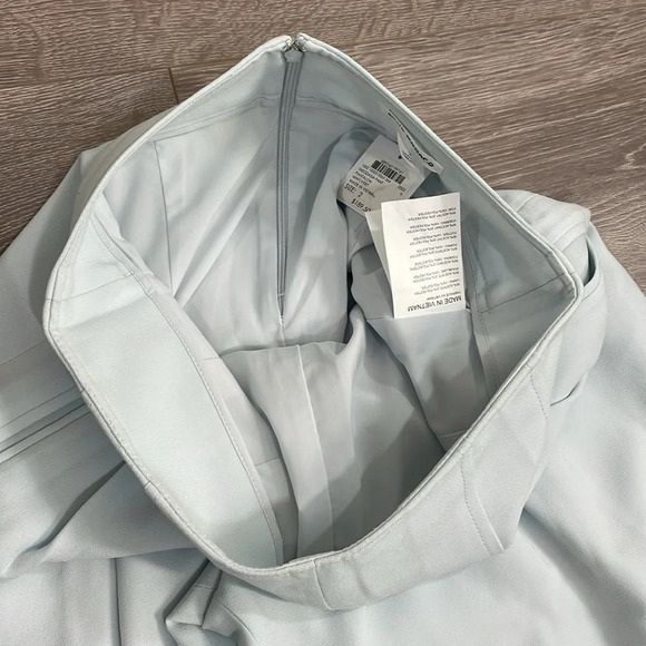 NWT Club Monaco Theodasia Wide Leg Pant Mint 2 - Picture 16 of 16